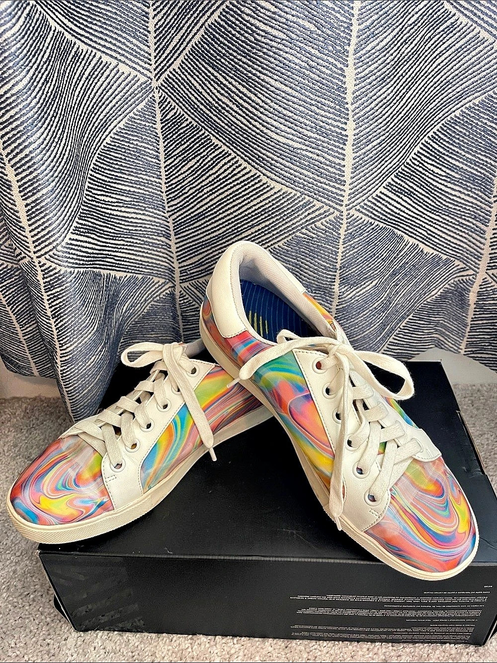 Katy Perry The Rizzo Sneaker Women's Multicolor Abstract Sneakers